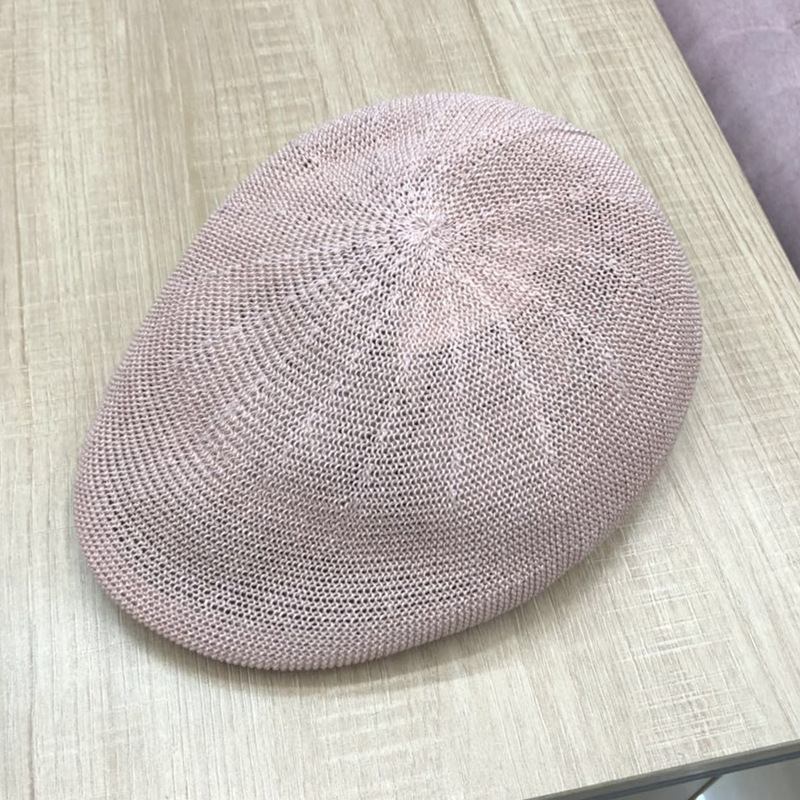 Net Hat Sommer Beret Menns Mesh Cap Britisk Fritids Solhatt Dame Stråhatt