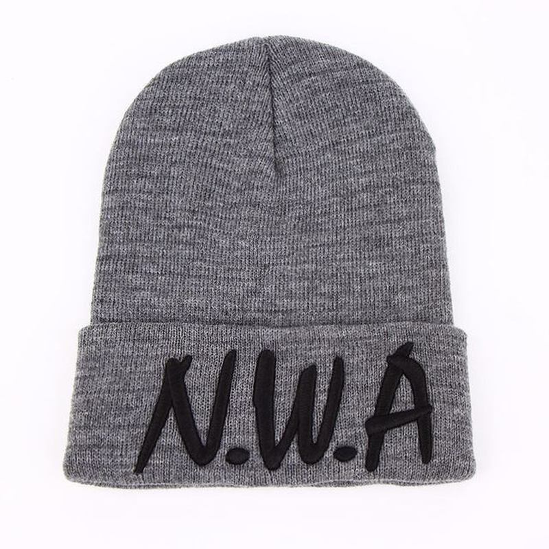 Nye Skullies Beanies Gangsta Nwa Strikkede Vinterluer