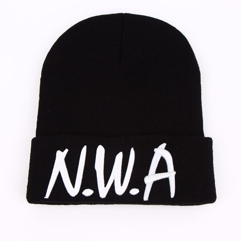 Nye Skullies Beanies Gangsta Nwa Strikkede Vinterluer