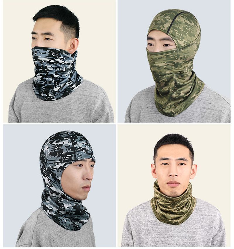 Outdoor Fleece Bib Cold And Haze Mask Ridehodeplagg