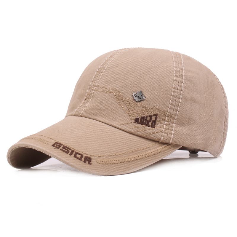 Peaked Cap For Menns Baseballcaps I Bomull