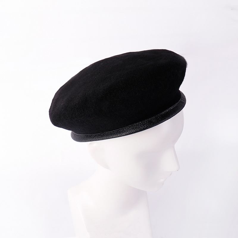 Pure Wool Beret Mushroom Maler Hat