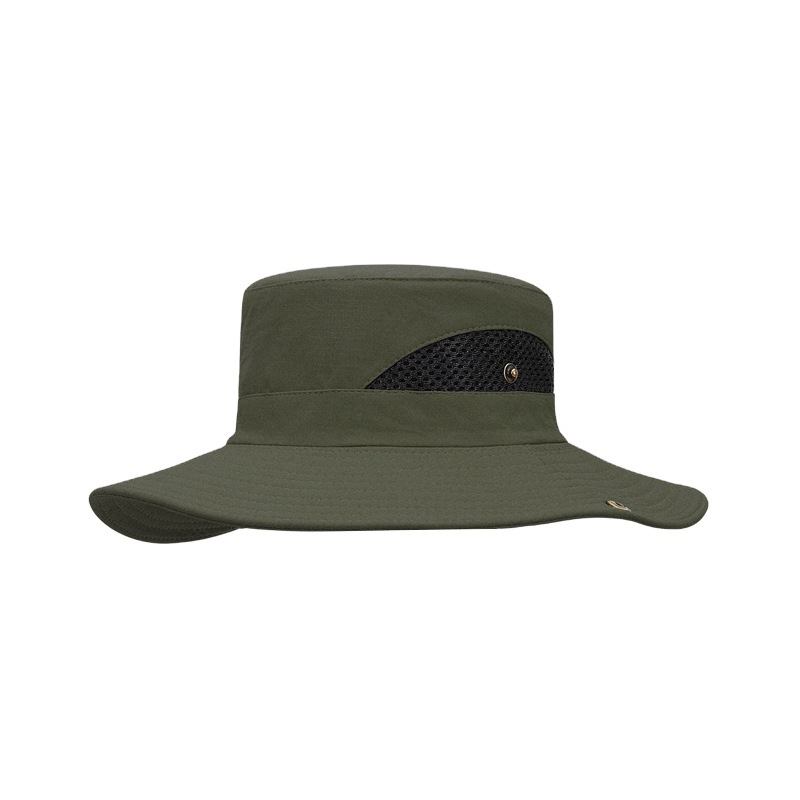 Summer Fisherman Hat Solkrem Uv Pustende Wearable Fishing Sunshade Mountaineering Big Brim Hat