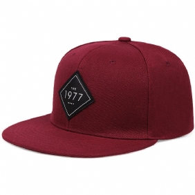 Trendy Flat Top Baseball Cap Gate Rap Hip Hop