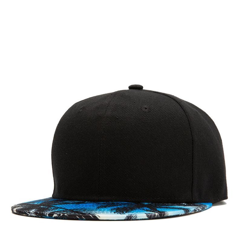 Tropical Wind Coconut Flat Hat Leaf Hip Hop Hat Baseball Cap