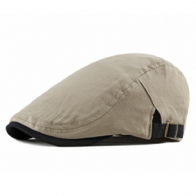 Tynn Light Board Beret Hat Herre Casual