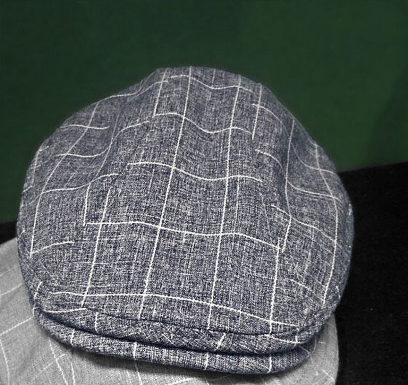 Tynne Komfortable Ren Bomull Japanske Retro Caps Retro Literære Og Kunstneriske Små Fresh Berets Forward Hats For Menn Og Kvinner