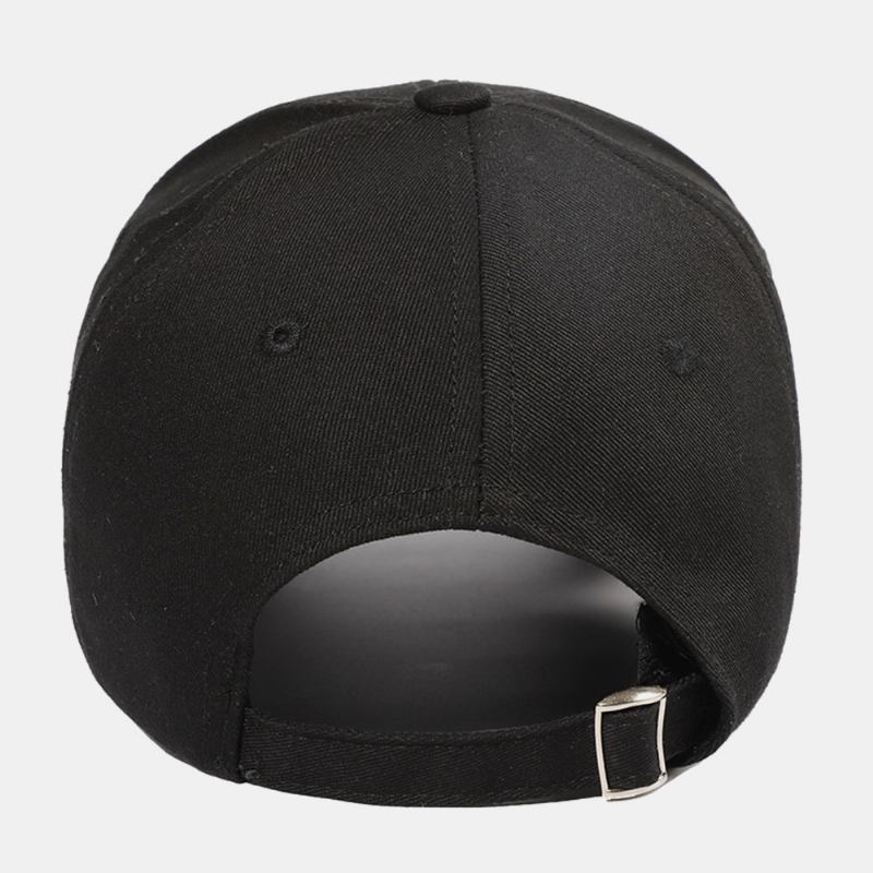 Unisex Bomull Ensfarget Smil Ansikt Brevmønster Broderi Solkrem Mote Baseball Cap