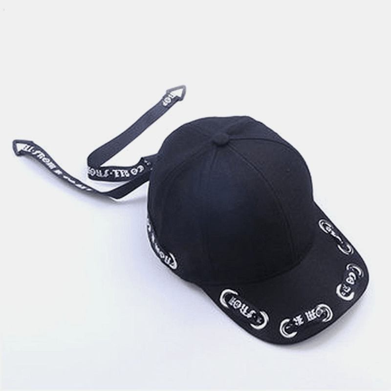 Unisex Bomull Lang Bandasje Dekorasjon Bokstaver Mønster Fritids Solkrem Baseball Cap