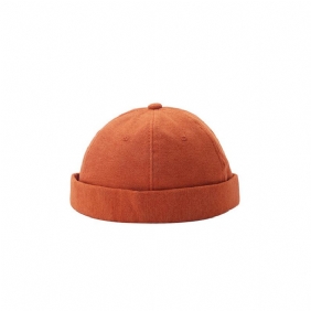 Unisex Gate Yuppie Hat Bokstaver Brodert Utleier Hat Pumpkin Beret Tide Brimless Hats