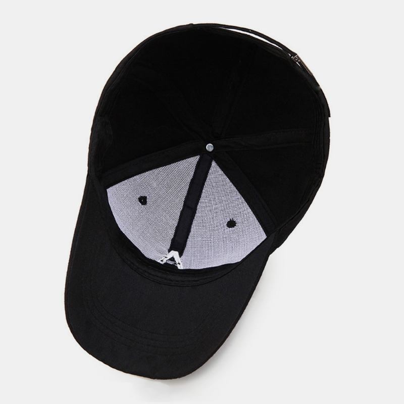 Unisex Letter A Love Heart Pattern Sun Hat Outdoor Fritids Sunshade Baseball Caps