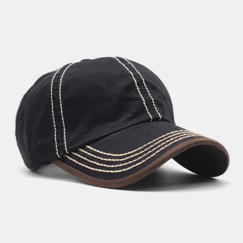 Unisex Metallbåt Anker Baseballhatter Brevbroderi Utendørs Solkrem Ivy Cap Stretch Fit Cap