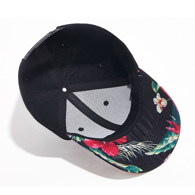 Unisex Outdoor Blomstrete Duck Tongue Fritids Hat