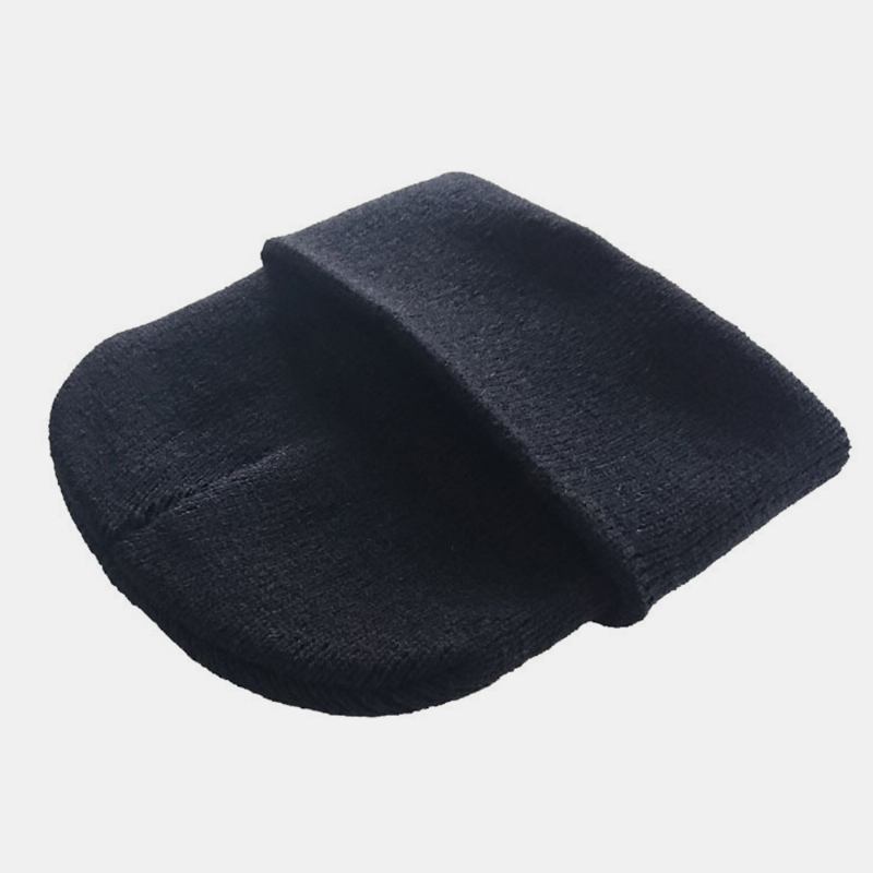 Unisex Ull Varm Vindtett Solskjerm Jul Grønt Hår Monster Utskrift Strikket Lue Beanie