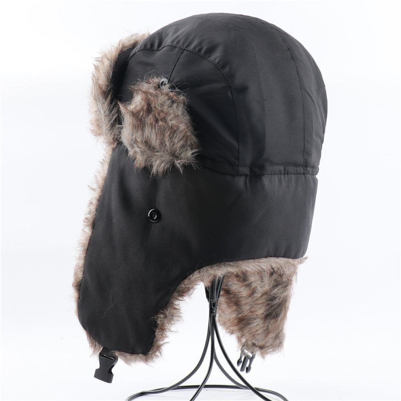 Unisex Varm Vanntett Vindtett Øre Ansiktsbeskyttelse Outdoor Trapper Hat