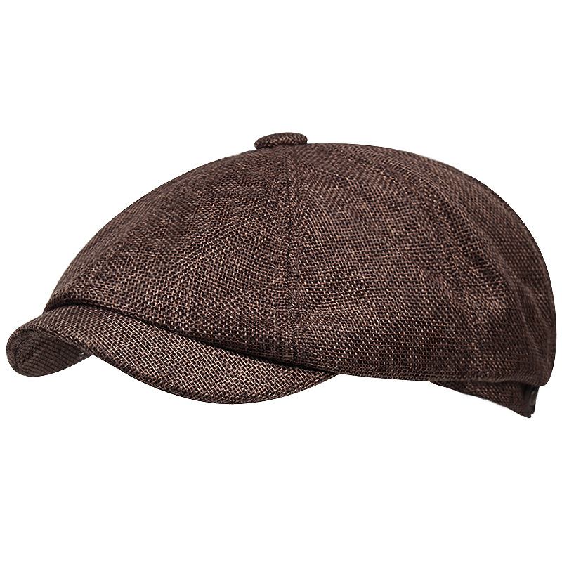 Utendørs Fritid Britisk Big Head Retro Newsboy Beret