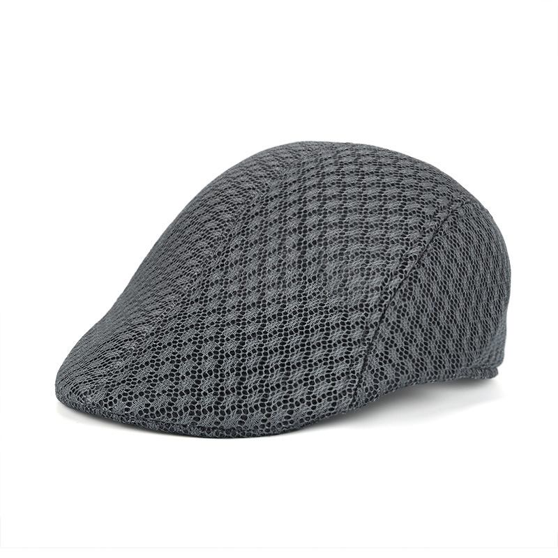 Utendørs New Mote Golf Beret Cap Flat Cap Britisk Style Peaked Cap