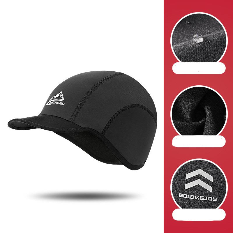 Utendørs Sports Ride Cap Holder Varm Varm Børstet Hat