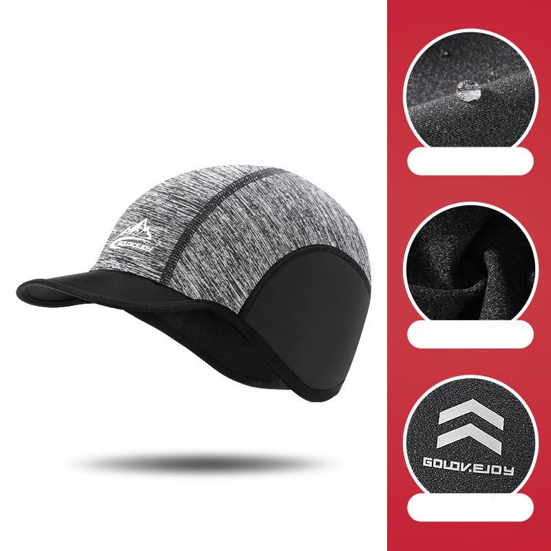 Utendørs Sports Ride Cap Holder Varm Varm Børstet Hat