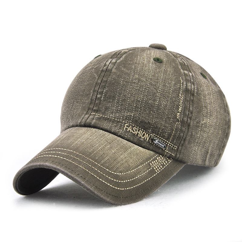 Vask Gammel Baseball Cap Farge Enkel Outdoor Leisure Cap For Menn Og Kvinner