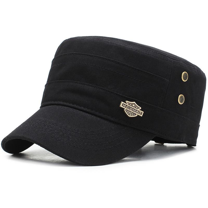 Vinter Baseball Solhatt Flat Top Military Cap