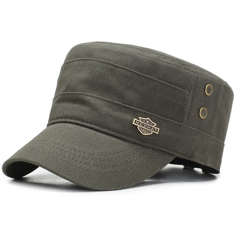 Vinter Baseball Solhatt Flat Top Military Cap