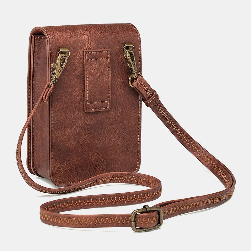 Avtakbar Skulderstropp For Kvinner Hardware Nagledekor Slangemønster Klaff Magnetisk Lås Design Crossbody Veske Midjeveske