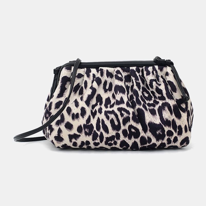 Dame Plysj Pouch Crossbody Veske Mote Cloud Veske Skulderveske