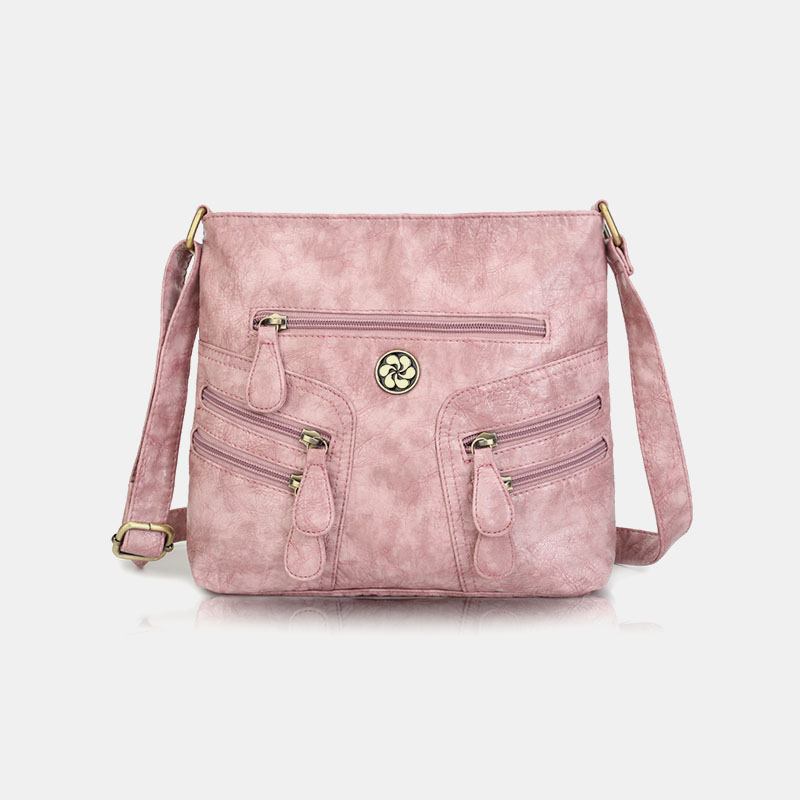 Dame Vanntett Firkantet Veske Crossbody Veske Skulderveske