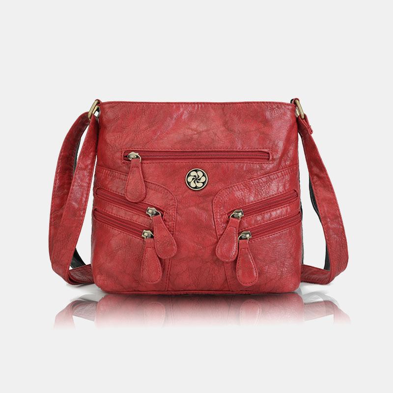 Dame Vanntett Firkantet Veske Crossbody Veske Skulderveske