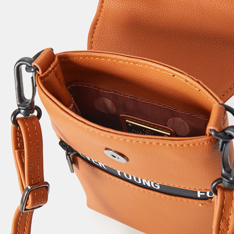 Kvinnemote Liten Crossbody-veske Telefonveske