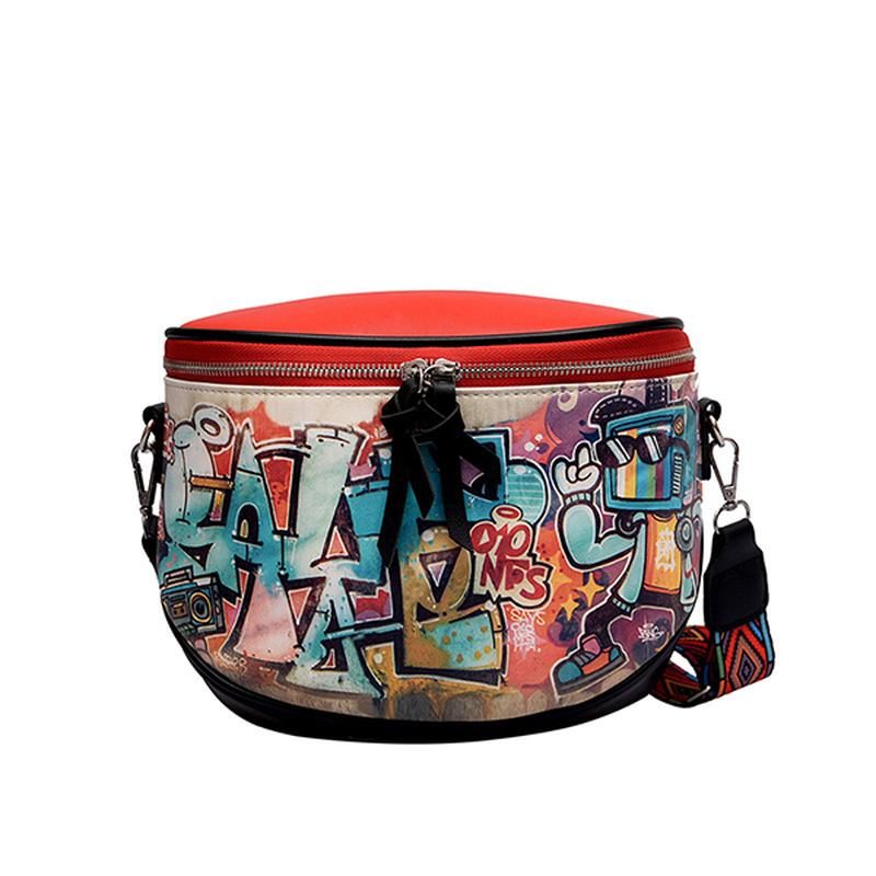 Kvinnemote Multi-bæreveske Hip-hop Crossbody Veske