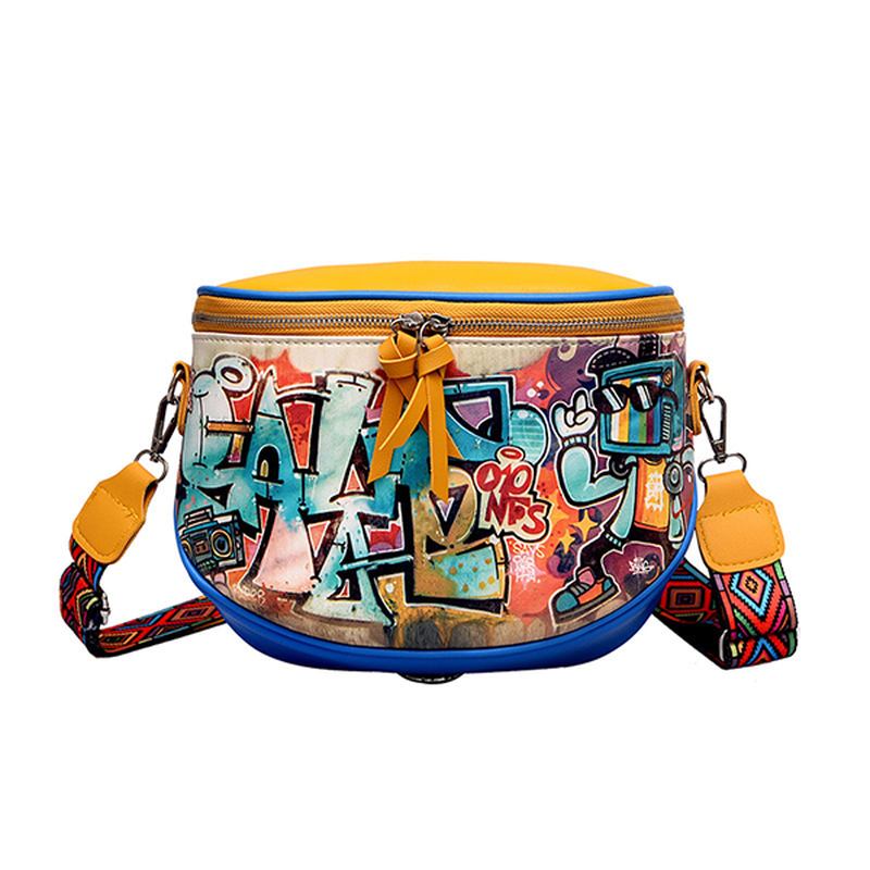 Kvinnemote Multi-bæreveske Hip-hop Crossbody Veske