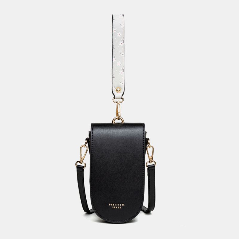 Kvinner 4-kortspor Telefonveske Crossbody-veske