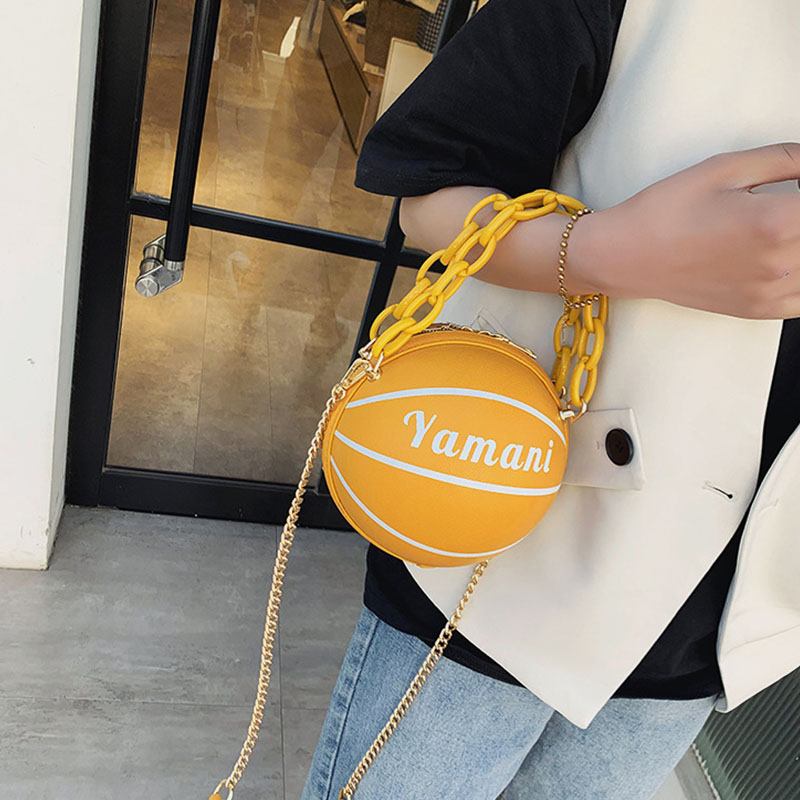 Kvinner Basketball Fotball Cha Håndveske Crossbody Veske Skulderveske