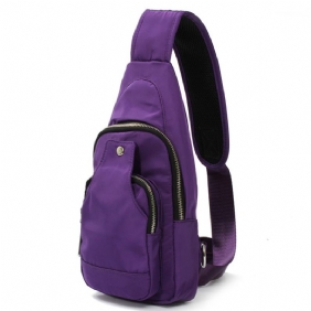 Kvinner Menn Nylon Brystvesker Sport Vanntette Crossbody-vesker Uformelle Utendørsvesker