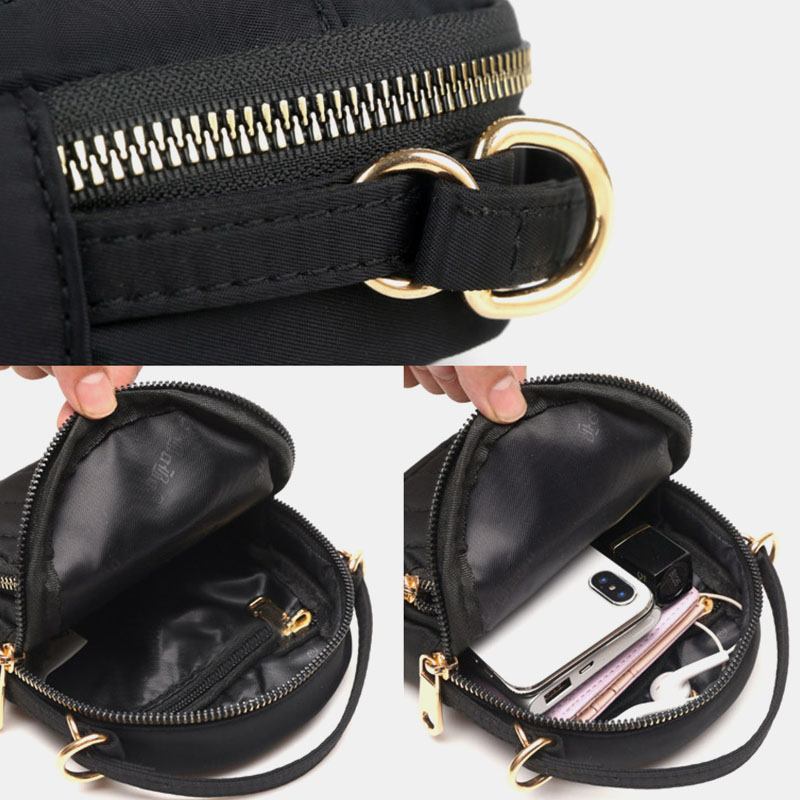 Kvinner Mini Liten Telefonveske Crossbody Veske Skulderveske For Outdoor