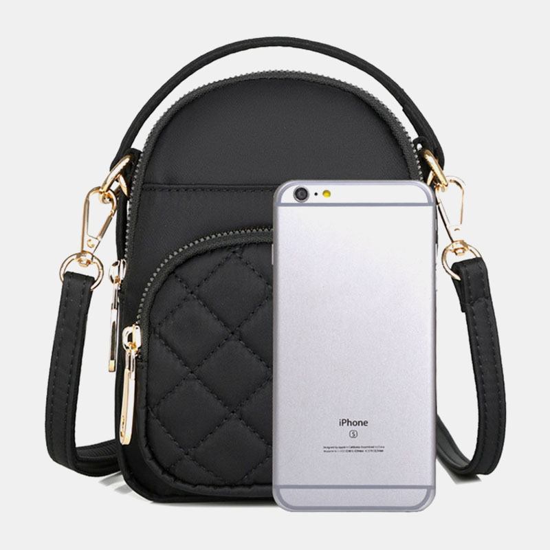 Kvinner Mini Liten Telefonveske Crossbody Veske Skulderveske For Outdoor