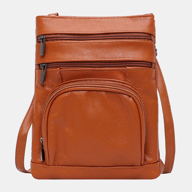 Kvinner Multi-pocket Multifunksjonell Skulderveske Crossbody Veske