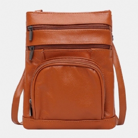 Kvinner Multi-pocket Multifunksjonell Skulderveske Crossbody Veske