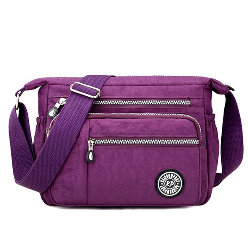 Kvinner Nylon Crossbody Veske Vanntett Fritids Skulderveske