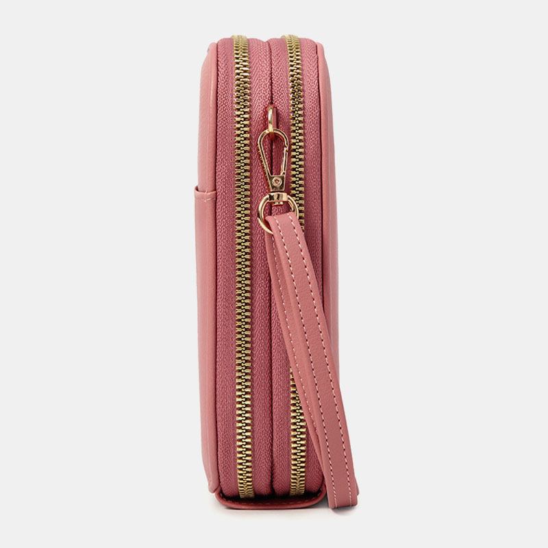 Kvinner Oval Ensfarge Uformelt Telefonveske Crossbody-vesker Skulderveske Clutchvesker