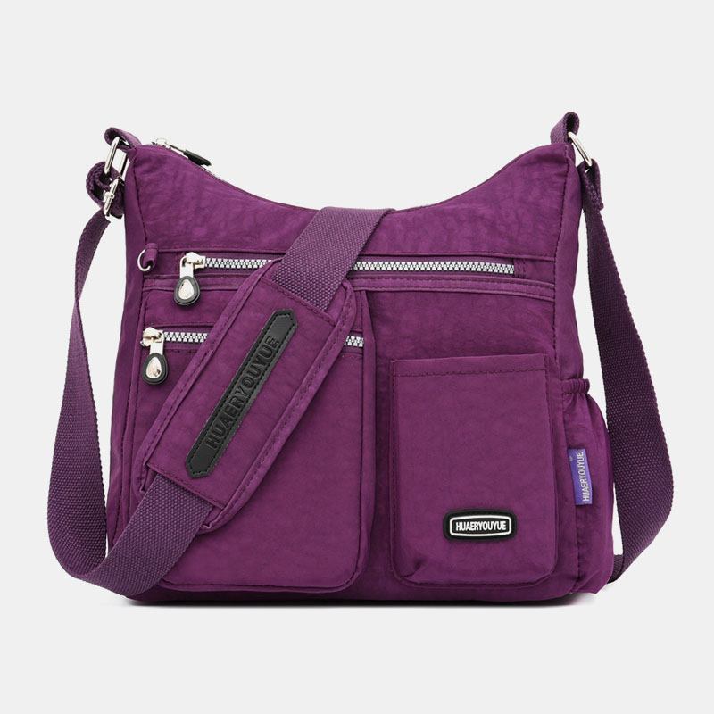 Kvinner Vanntett Multi-layer Multi-layer Crossbody Veske Skulderveske Med Stor Kapasitet