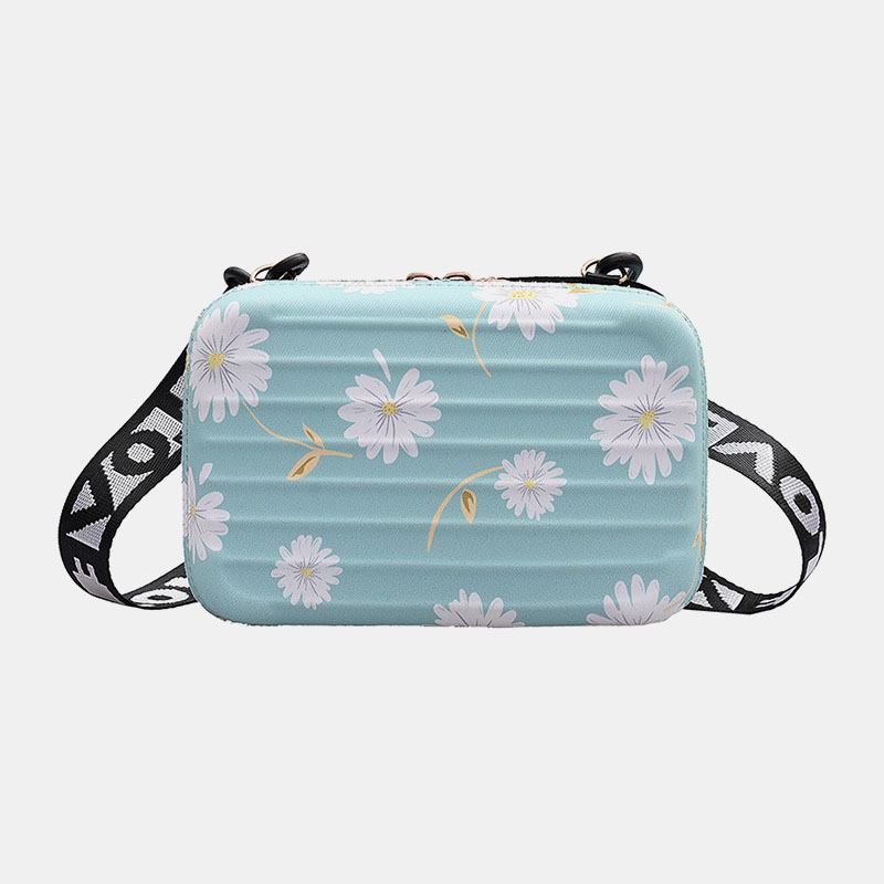 Kvinners Mote Skulderveske Crossbody Veske Blomstrete Veske