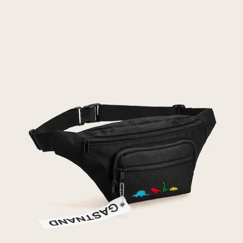 Menn Og Kvinner Oxford Midjeveske Brystveske Dyrebroderi Fanny Pack Kinesisk Stil