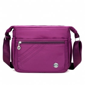 Nylon Vanntett Lett Crossbody Veske Leisure Travel Skulderveske For Kvinner